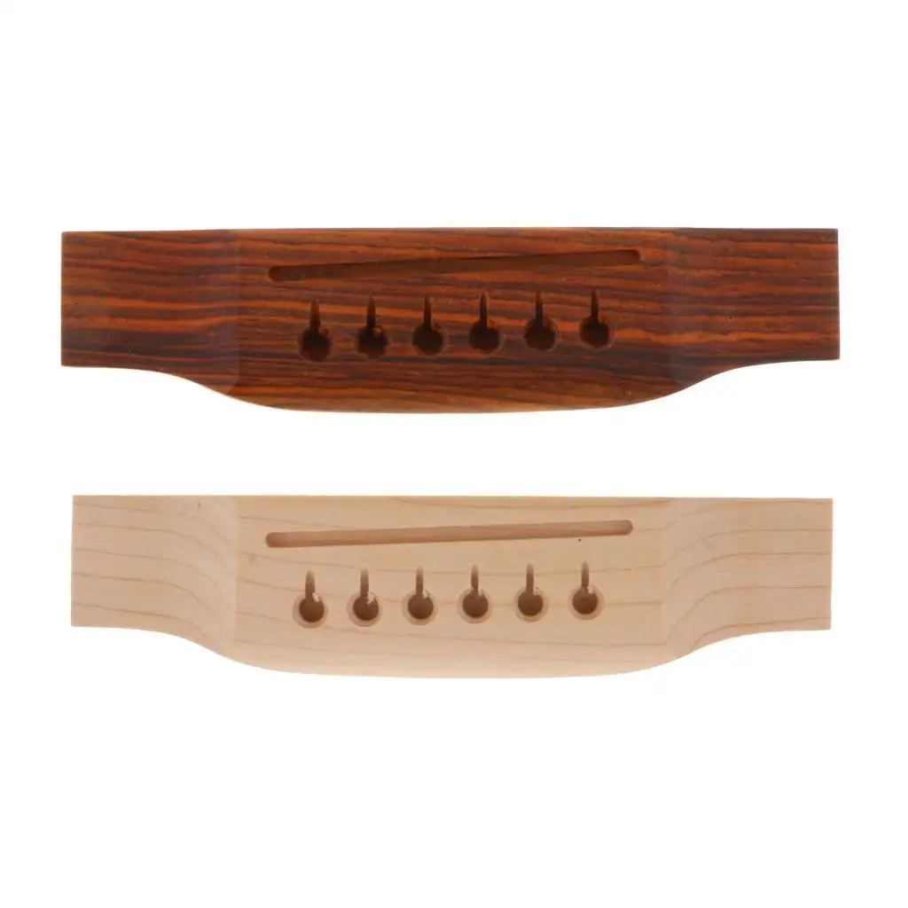 Quality Cocobolo/Maple Handmade Acoustic Folk Guitar Universal Saddle Bridge for Guitarist Luthier Tool Guitar accessories
