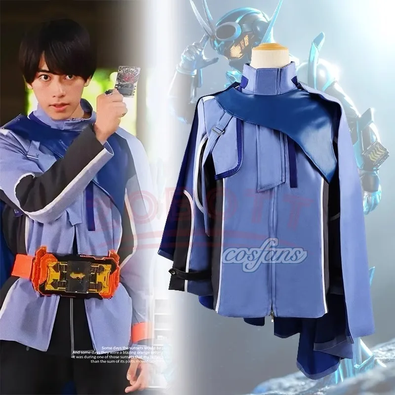 أزياء أنيمي كامين رايدر غوتشار رين كودو التأثيرية كامين رايدر كودو رين كوسبلاي عباءة سترة الرجال النساء الزي الرسمي معطف 2 ألوان