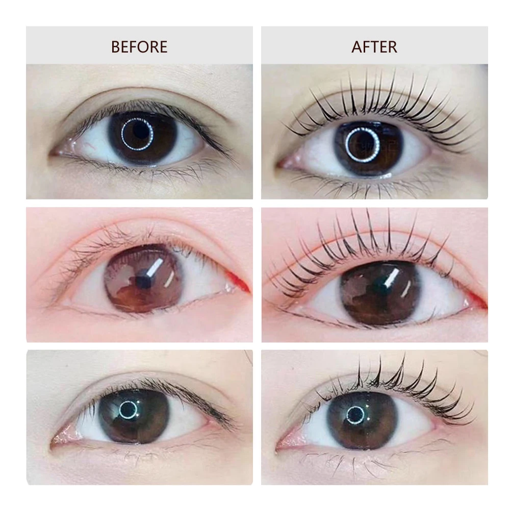 Yelix Lash Lamineren Perm Kit Professtional Wimper Lift Siliconen Pads Y-Vorm Kam Semi-Permanente Lashes Curling Prive label