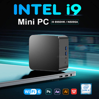 2025 Portable Mini PC Windows 11 Computer Intel Core i9 8950HK Mini Gaming Pc 16GB RAM DDR4 2TB SSD Wifi 6 Dual Mini Desktop PC