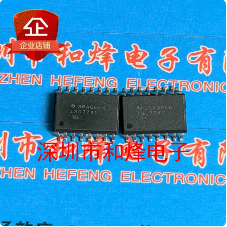 10PCS ISO7741 ISO7741DWR SOP-16 Digital Isolator Chip