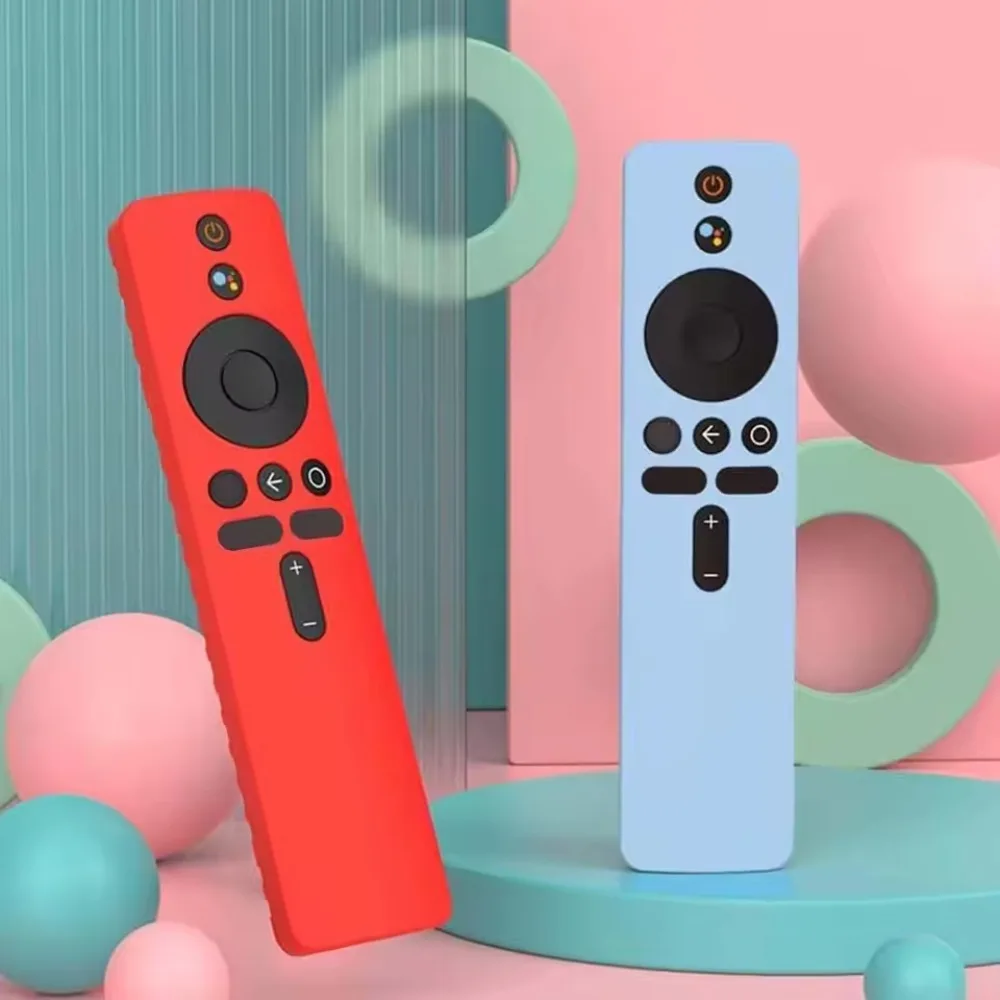 حافظة حماية من السيليكون لهاتف Xiaomi Mi TV Box S غطاء لجهاز التحكم عن بعد من السيليكون الناعم المقاوم للصدمات لهاتف Mi TV Stick 4K