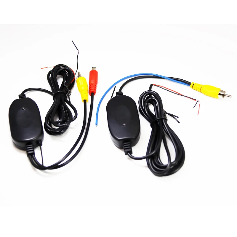 

HD 2.4 Ghz 12 Vehicle Camera Wireless Transmitter & Receiver Kit Car Rearview Camera Wireless Wiring For All RCA Video