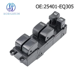 Sorghum 25401-EQ305 25401EQ305 Master Power Window Switch Regulator For Nissan X-Trail 2002 2003 2004 2005 2006 2007 Auto Parts