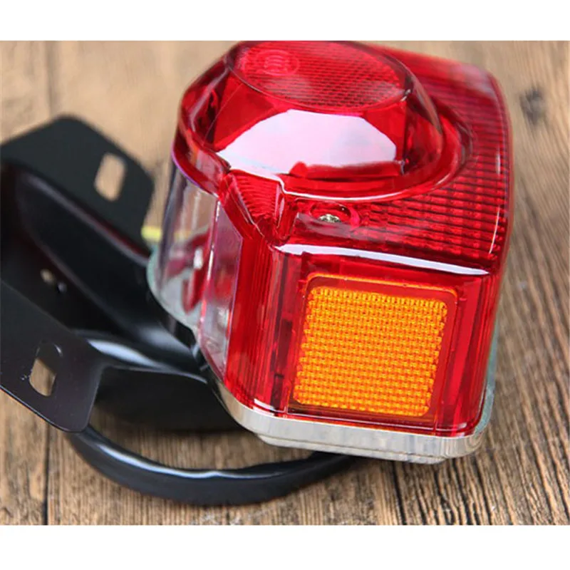 Stop Signal Lamp Motorcycle Rear Light Modified Accessories for Jialing JH70 Motorbike Brake Lights Nondestructive Installation