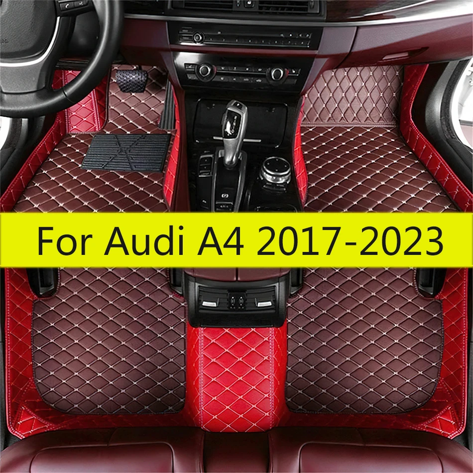 

Car Floor Mats For Audi A4 2023 2022 2021 2020 2019 2018 2017 Carpets Rugs Custom Auto Foot Pads Automobile Interior Covers