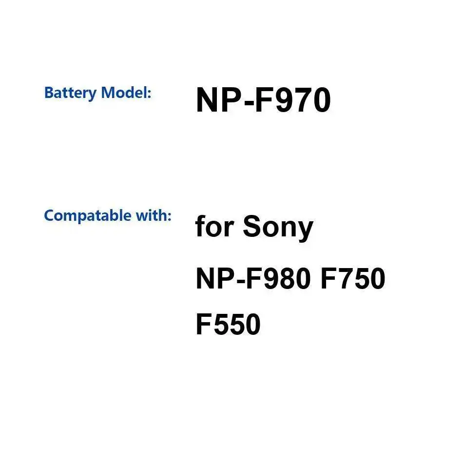 NP-F970 Lightweight…