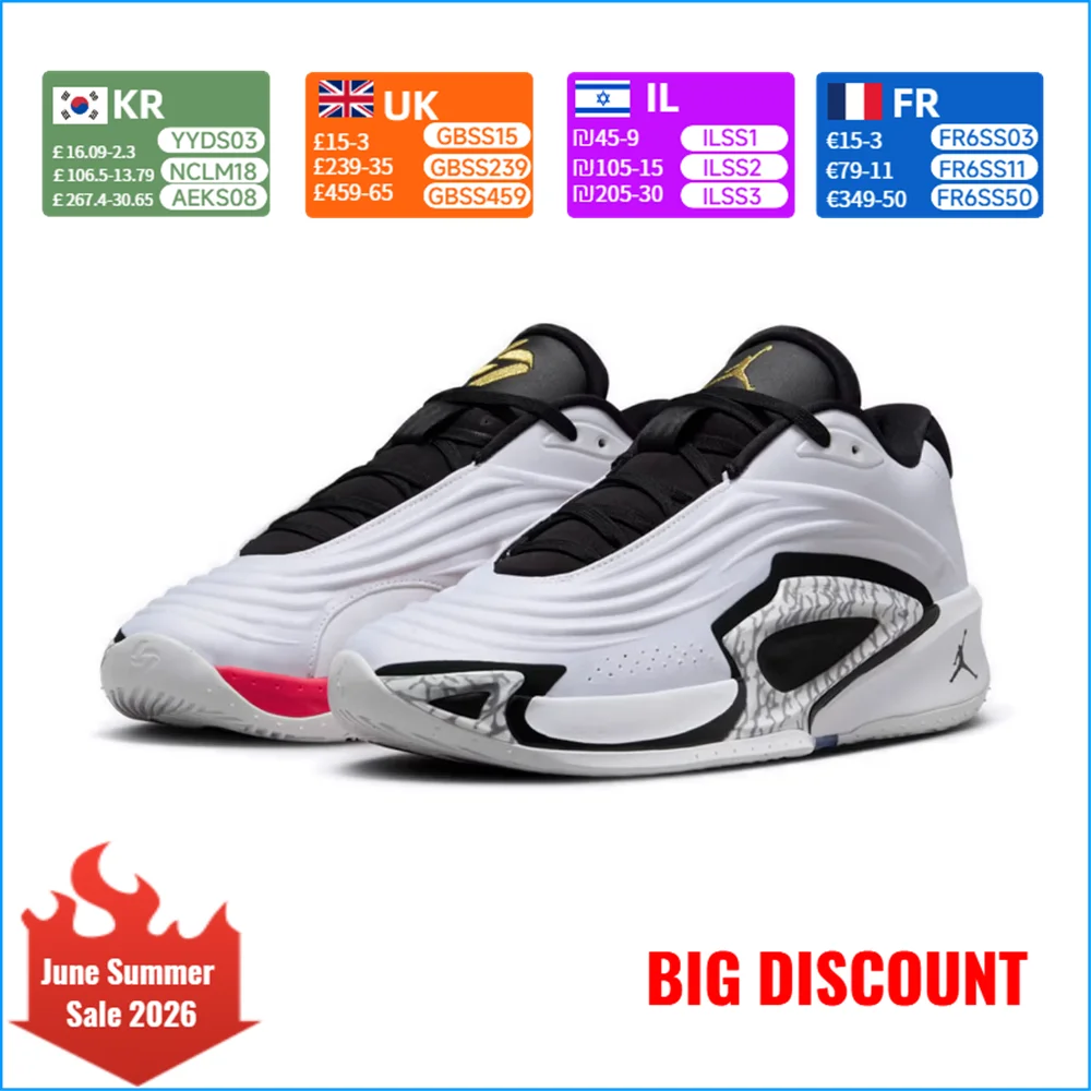 

Nike Air Jordan Luka 3 Low-Top Cushioned Basketball Shoes with Anti-Slip and Wear-Resistant Air Cushioning for Men FQ1285-170
