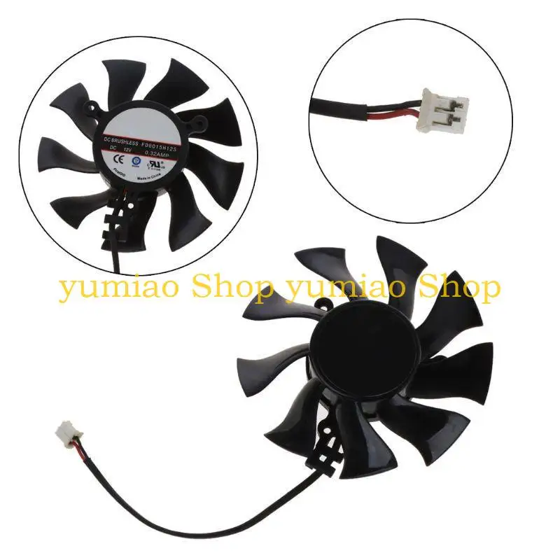 

587B Cooling Fan for Sapphire HD6850 HD4860 HD5850 HD4890 Graphics Card Cooler Fa