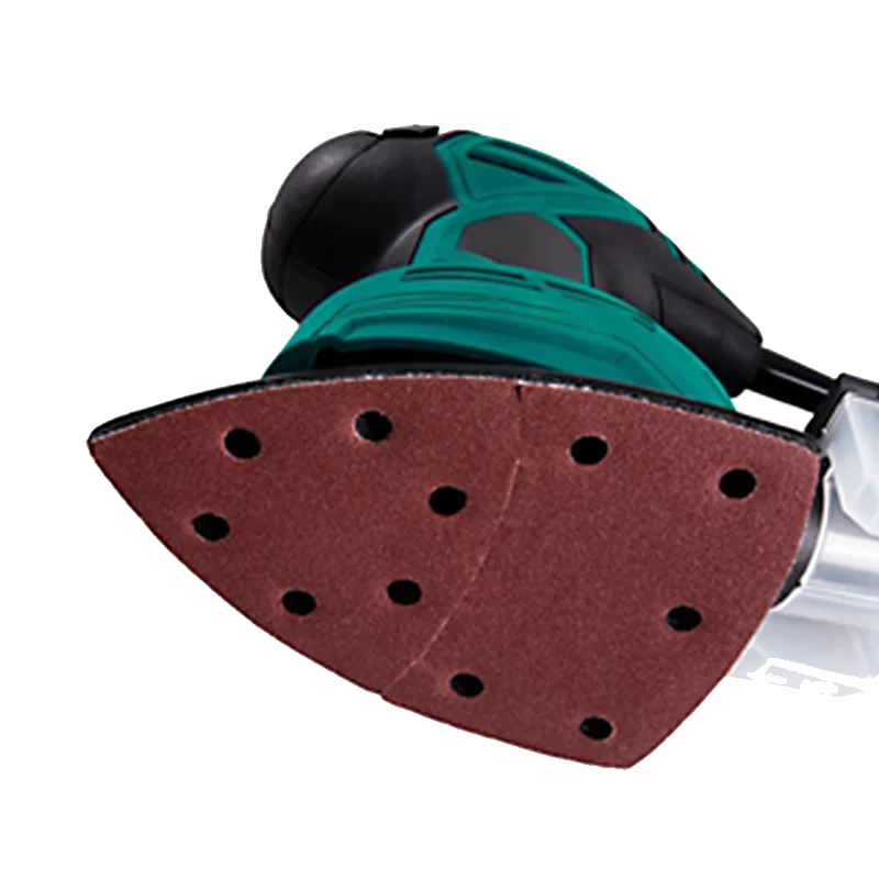 

Triangle Sandpaper 11 Holes Abrasive Tools Alumina Material Woodworking Metal Polishing and Grinding Disc Tools Accessories