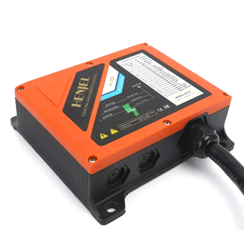 HENJEL H208 Crane Wireless Control Double Speed IP65 Dustproof And Waterproof Switch 12v 24v 110v Industrial Remote Control