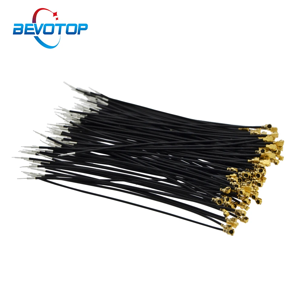 10PCS/LOT Single End U.fl IPX RF1.13 Cable 1st /4th Generation IPX-1 RF1/IPX-4 RF4 Female Jack to Solder Open End Jumper