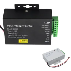 AC100 ~ 240V wyjście 12V 5A zamek elektryczny zasilacz zamek magnetyczny Adapter osłona dostępu System zasilania akcesoria