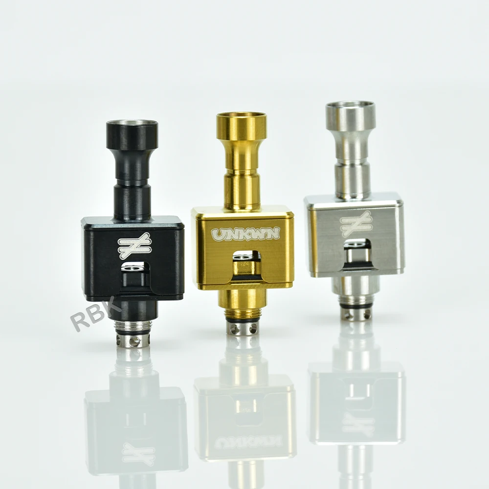 

Wolfcoolvape Unkwn One нереальный стиль RBA мост вейп 316ss rba prc boro Танк вейп rba для заготовки/BB/Boro танк