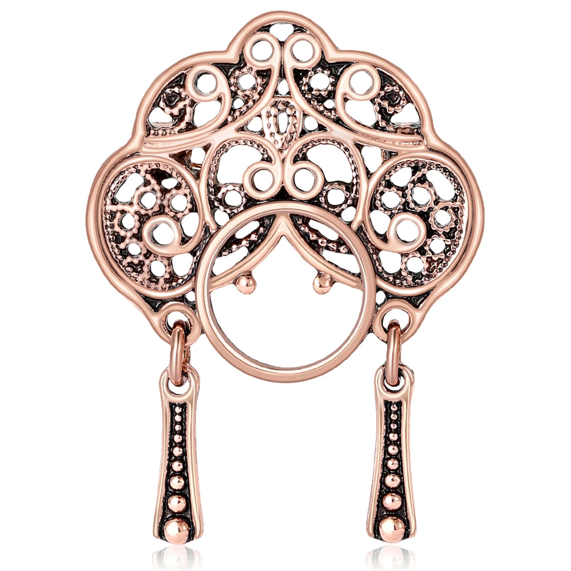 

Beaut&Berry Fashion Face Brooches for Women Unisex Character Pins Friends Party Gifts Banquet Jewellery Accessories
