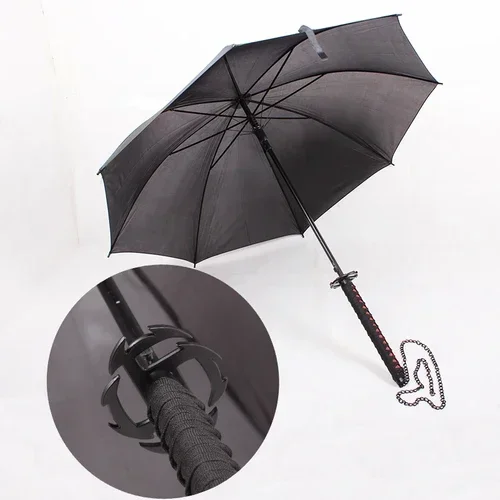 Business katana Umbrella samurai Long Handle Umbrella Samurai Sword gift for man Children Paraguas Household Merchandises