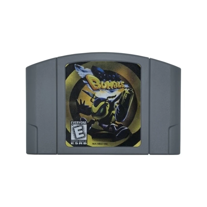 

N64 Game Cassette, US Version,Buck Bumble , 64-bit English Game Cassette,Retro Game， Collection Hobbies, Toy Gifts