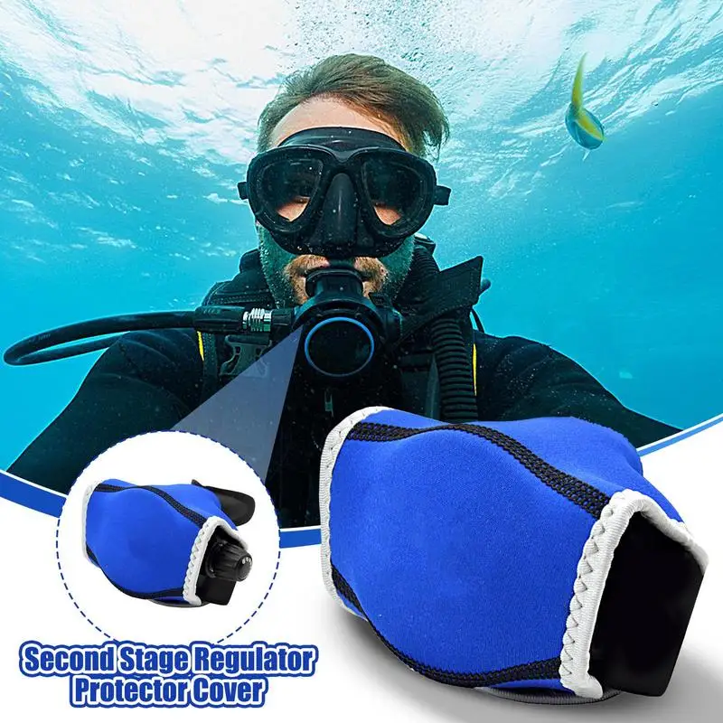 Second Stage Dive Regulator Cover Neoprene Regulator Pad Snorkel Comfort Regulator Wrap Underwater Sleeve Dustproof For Men