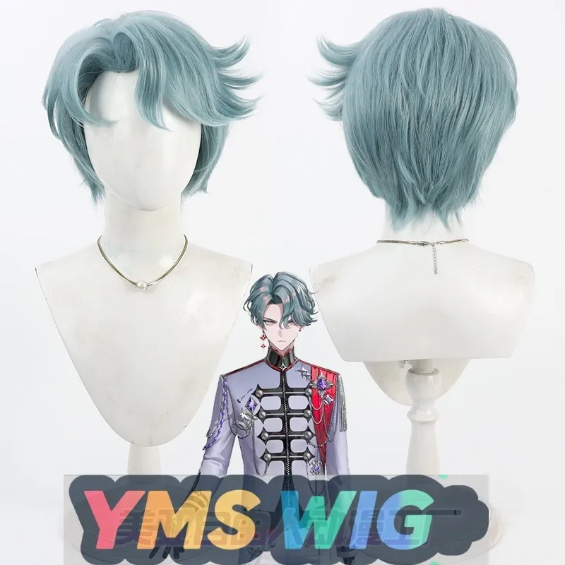 

[YMS WIG] "NIJISANJI VTuber Finana Ryugu Косплей Парик от The Beach",