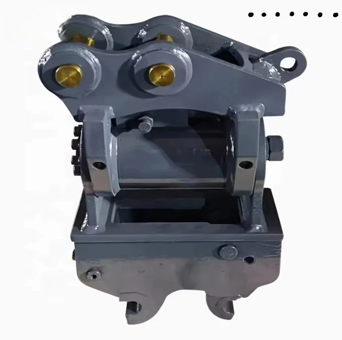 土木工事や基礎工事における迅速なアタッチメント交換のための掘削機クイックカプラー