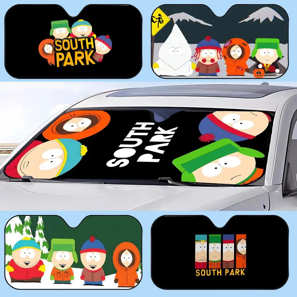 

Солнцезащитный козырек South Park для автомобиля, выдвижной, антибликовый, с защитой от УФ-излучения, для переднего стекла