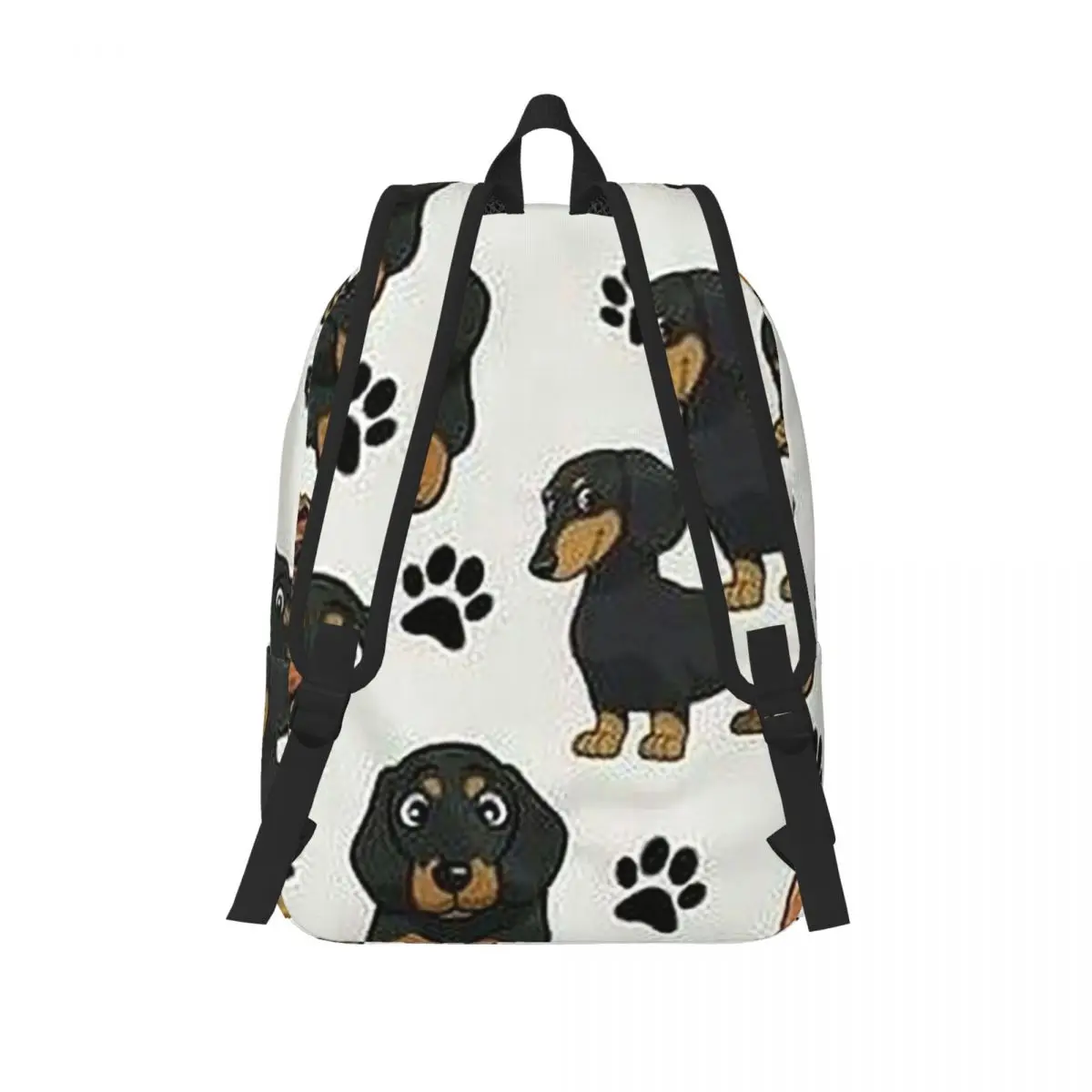 Mochila bonita con dibujos de perros salchicha para estudiantes, bolso escolar, mochila de viaje para senderismo, mochila de moda para hombres y mujeres, bolsos de hombro
