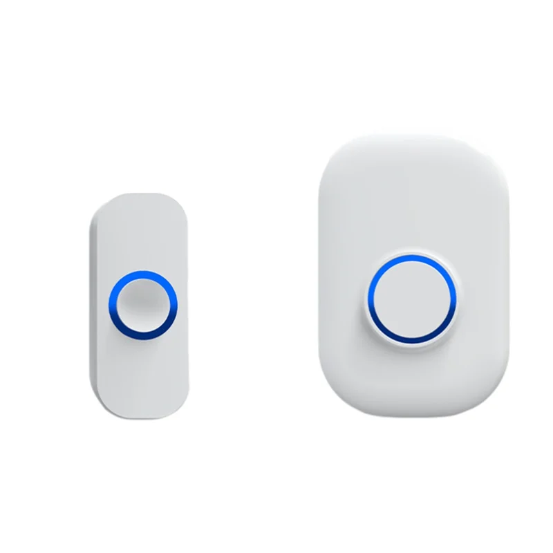 ABGN Bel Pintu Nirkabel Tahan Air Rumah Selamat Datang Bel Pintu Rumah Pintar Lonceng Pintar Jarak Jauh
