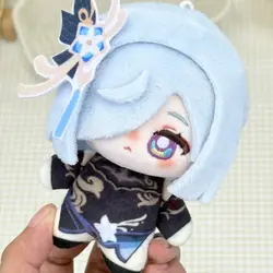 Game Genshin Impact Shen He Cosplay Animal Body Dango Pendant Keychain Anime Figure Mascot Xmas Gift 10cm
