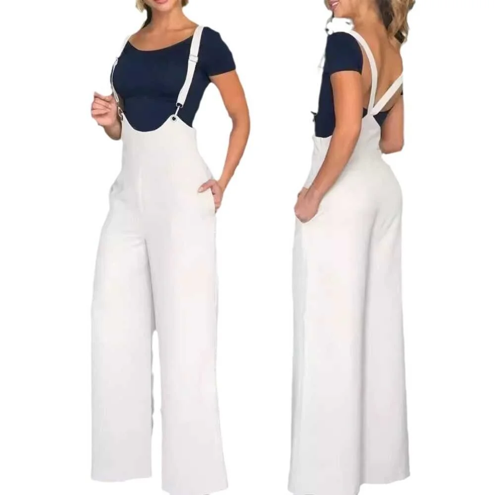 Pantalones casuales de cintura alta para mujer, pantalones largos holgados con cinturón Svel para ir al trabajo, pantalones Premium para mujer