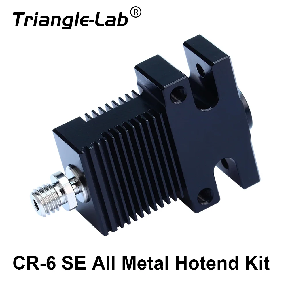 

C Trianglelab CR6 SE HEATSINK All Metal Hotend Kit Upgrade for the CR-6 SE Aluminum Heatsink Titanium Alloy CR10 Heatbreak