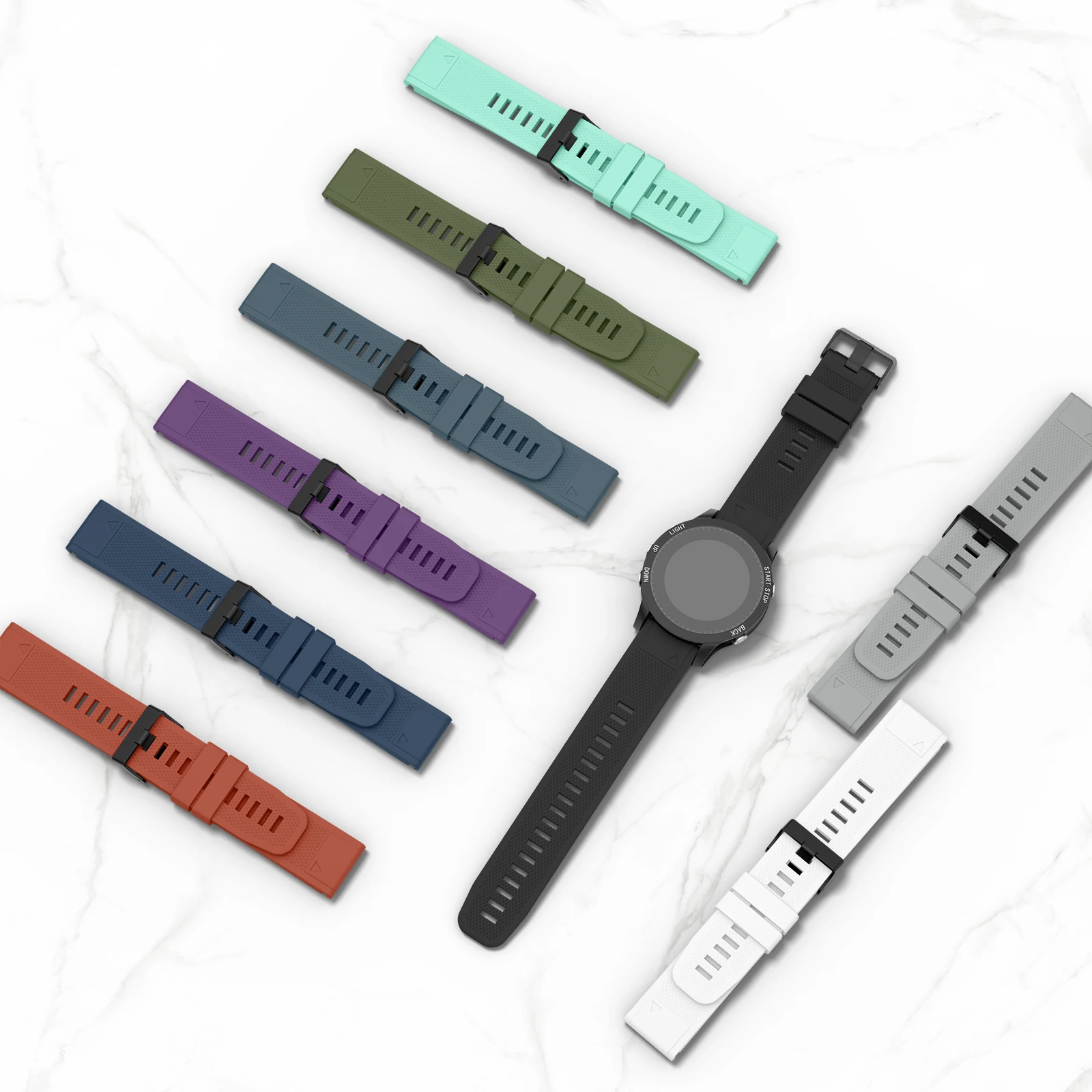 الإفراج السريع حزام ل Garmin Fenix 7 6 5 زائد 6/برو لتحديد المواقع/الشمسية الفرقة سوار معصمه ل Forerunner935/945/955/745/955 حزام