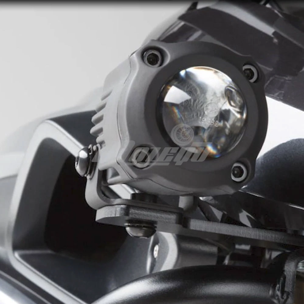 Fog Light LED Bracket Auxiliary Lights Holder Support For BMW R1200GS R1250GS R1200 GS LC ADV R 1250 GS Adventure GSA 2014-2023