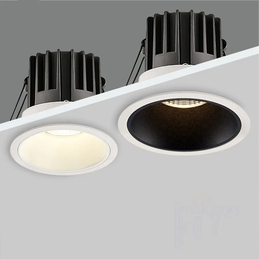 Faretto da incasso a Led dimmerabile faretto da incasso a soffitto in alluminio Led COB Light 5W 7W muslimaac110v 220V Home Office Store