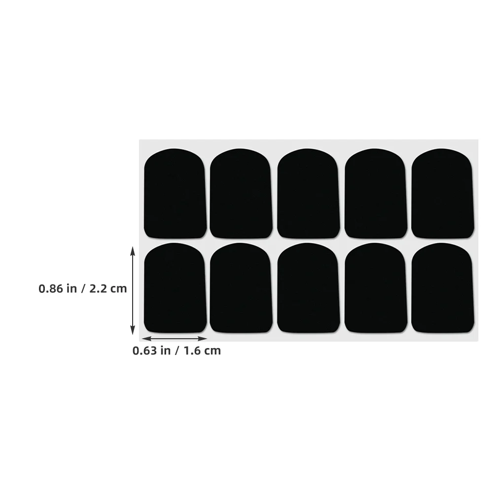 1 ورقة الساكسفون أبواق منصات سيليكون البيضاوي ساكس أبواق وسائد حماية الأسنان تقليل الاهتزاز الحفاظ على أداة