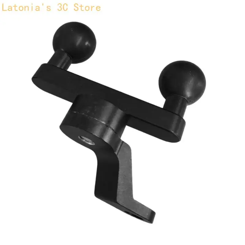 

1inch 25mm Ball Head Mount Adapters Motorcycle Handlebars Clip Camera Mount X3UB