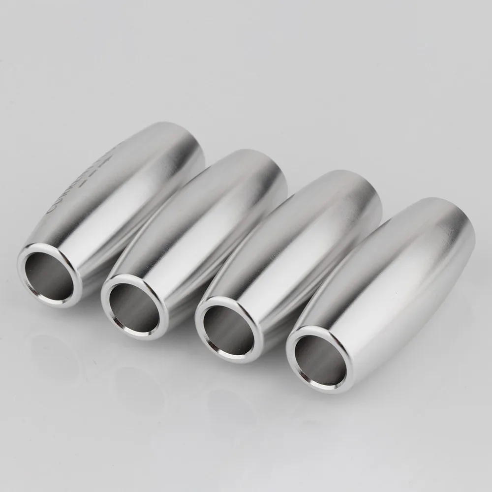 2/4 Stück Stromfluss-Audio-Entstörfilter 9mm HIFI Silber Aluminium Hergestellt Entstörfilter Kabel – Detail 8