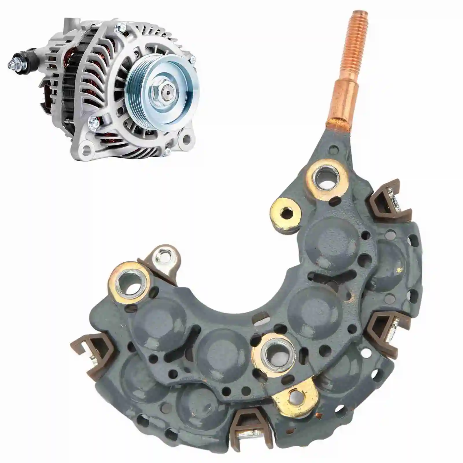 Автомобильный выпрямитель генератора переменного тока 31127 PT0 003, чувствительный регулятор напряжения, генератор переменного тока для Denso для Toyota Celica Honda Accord