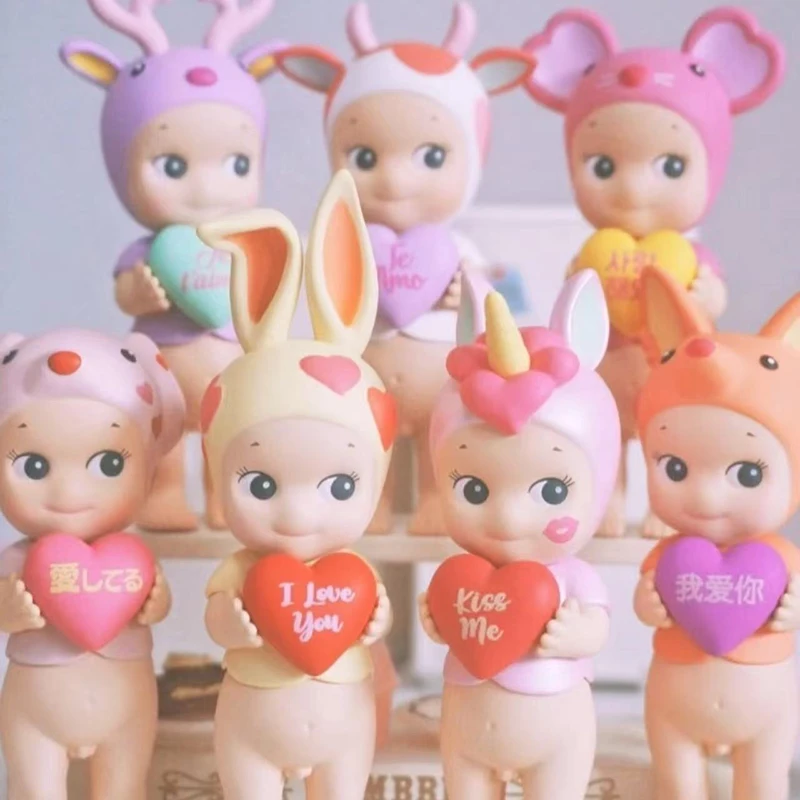 

Sonny Angel Film Language Heart Series 2022 Valentine's Day Blind Box Toys Cute Doll Surprise Bag Kawaii Model Girlfriend Gift