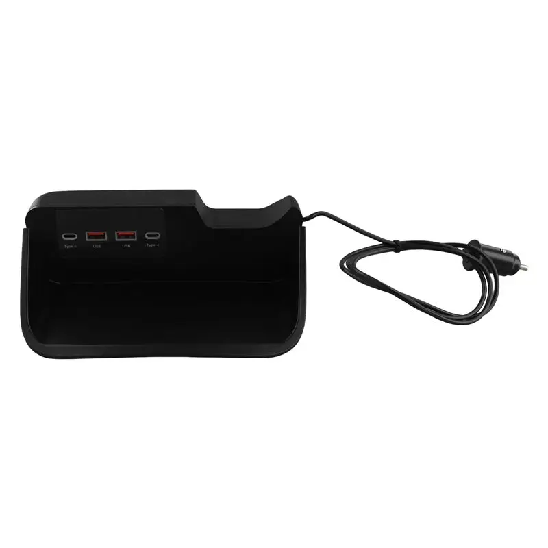 Car Docking Station Quick Charging For Toyota Corolla 2019-2022 USB Hub Intelligent Adapter Powered Splitter-ABQF