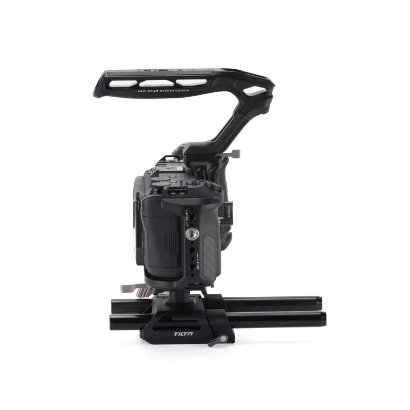 TILTA T102-B-B R6 V Camera Cage for Canon EOS R6 V Pro Kit with Cable Clamp Xeno Side Handle PD V Mount Battery Plate