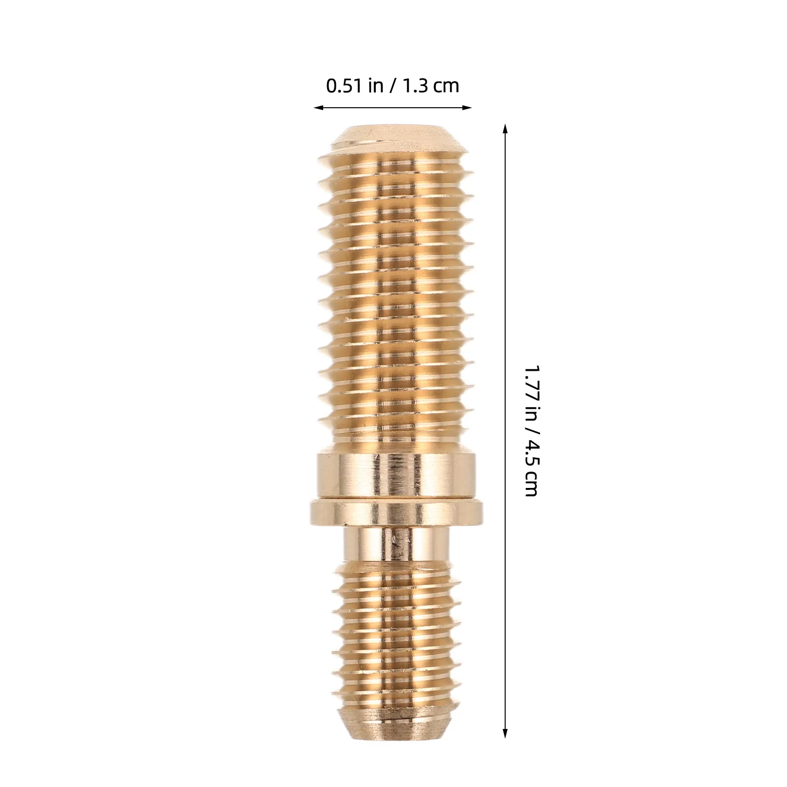 Brass Combination Screws for Pool Cue Joints – Billiard Cue Hardware Set with Cylindrical Streamlined Design