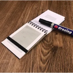 HPad By Henri Beaumont (DVD with Gimmick ) Magic Tricks Professional A7 Notebook Magic Props Close Up Stage Magia Mentalism