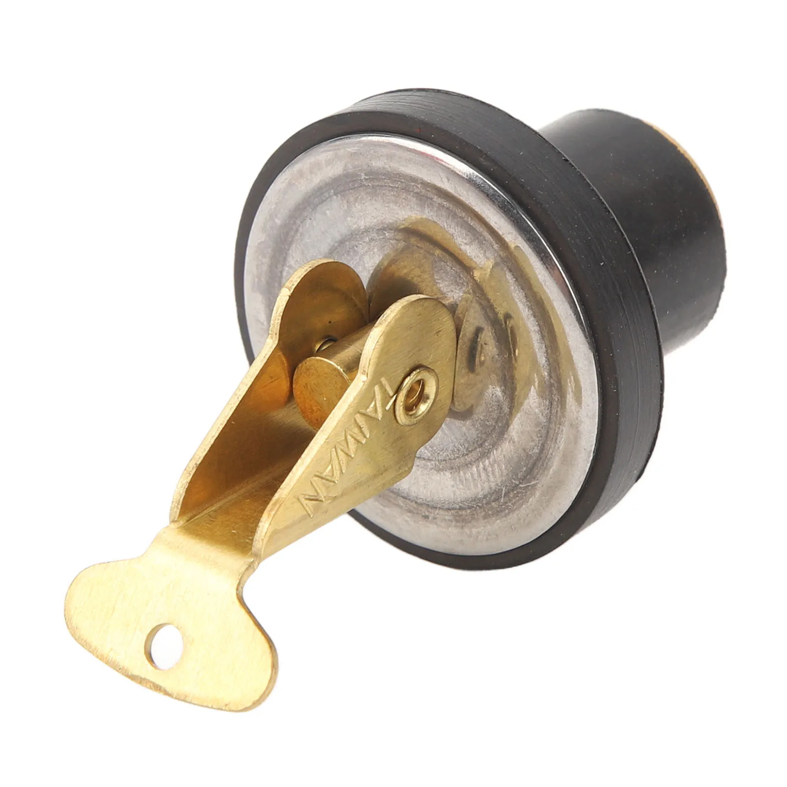 Brass Drain Plug Brass Drain Plug Rugged Rustproof Strong Sealing Compression Drain Plug for Boat Marine Sinks Beams Baitwells