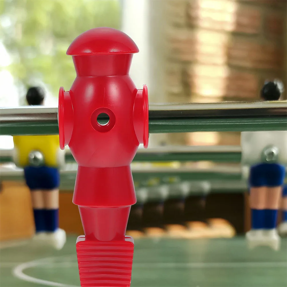 

2Pcs Table Soccer Player Replacement Parts Foosball Men Red Blue Set Football Table Accessories Replacement Soccer Game Player