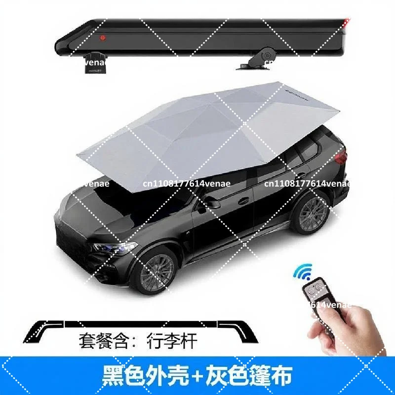 380cm Fixed Fully Automatic Sunshade Canopy for Car Roof Sun Protection Cover