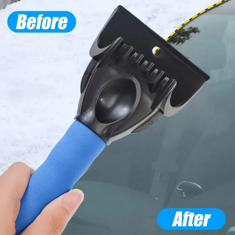 Car Windshield Snow Shovel Winter Cars Window and Door Removes Snow and Frost Cleaning Scraper Tool Auto Cleaning Accessories