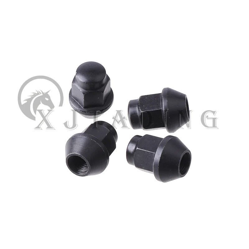 4 Uds M10x1,25 tornillo estriado perno de cubo de rueda y tuerca de terminal apto para ATV Go kart UTV Buggy Quad Bike ruedas accesorios de fijación