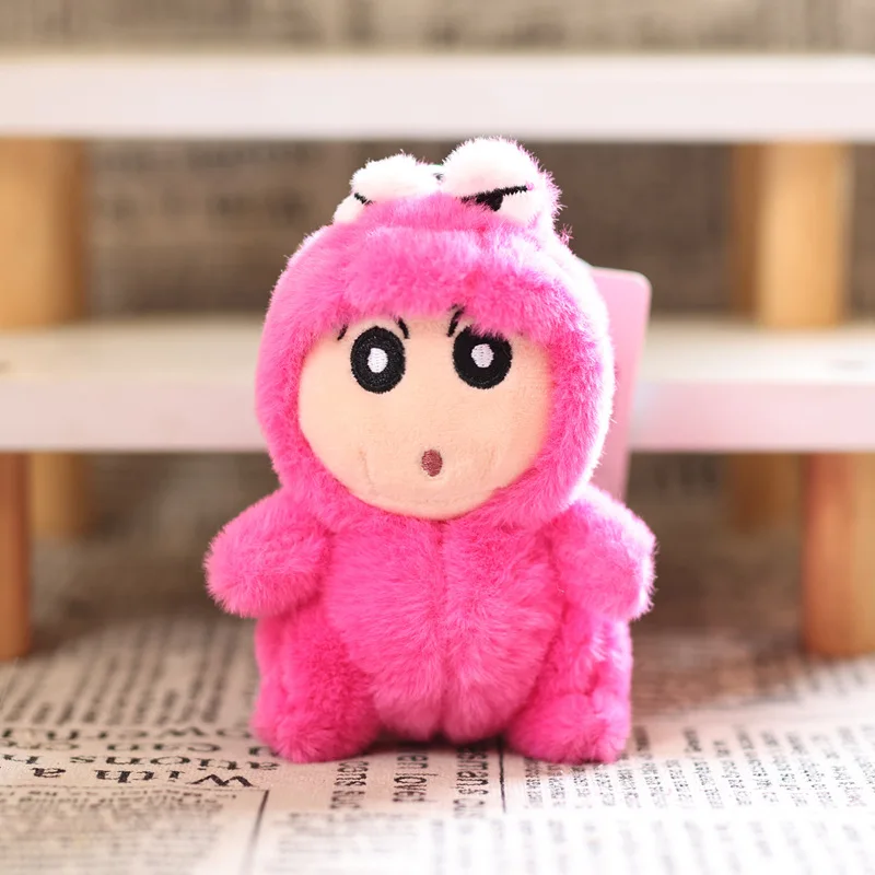 

2025 New Cute Crayon Shin-chan Pendant Plush Toy Doll Cartoon Bag Hanging Ornament Keychain Doll Birthday Gift for Friends