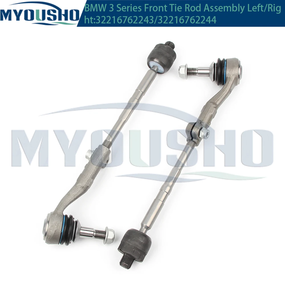 

Myosho For BMW 1 3 Series E90 E91 E92 E93 E81 E82 E87 E88 X1 E84 Front Steering Tie Rod Head Assembly 32216762243 32216762244