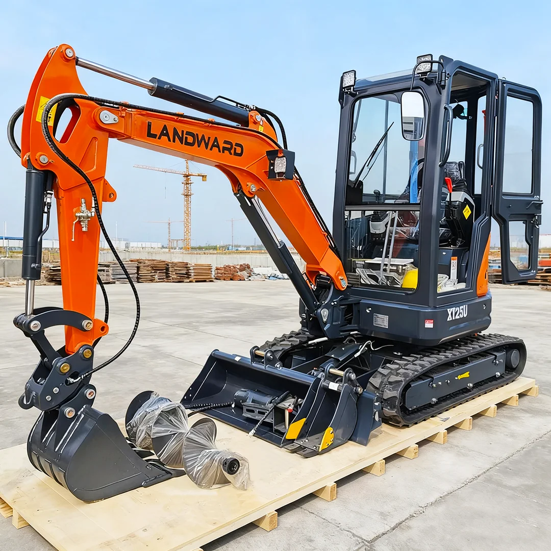 

Engineering Small Excavator 2500KG Hydraulic Mini Digger 3.5 Ton Kubota Engine High Quality Home Use Excavator Customized Sale